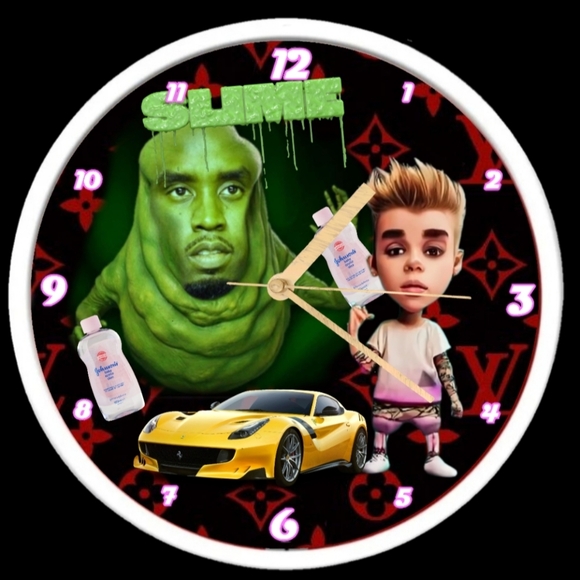 P diddy and Justin clock - Picture 4 of 5